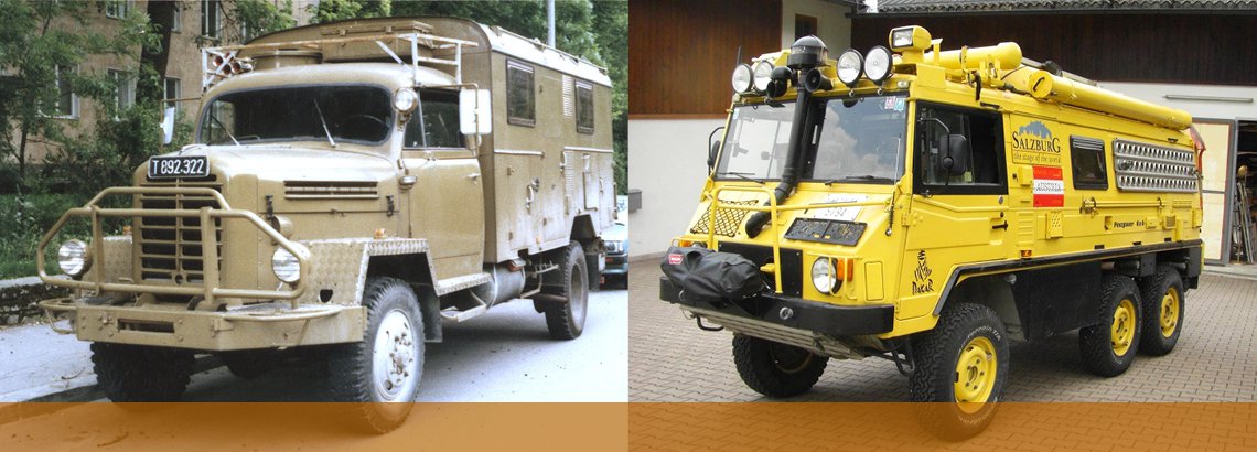 Die ersten Offroadcamper von Manfred Hofer 